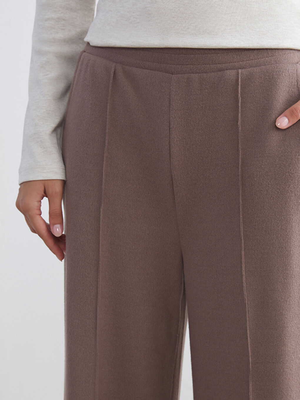 LCWAIKIKI Basic Pantalone sa elastičnim strukom za žene -W5AL33Z8-H2Q