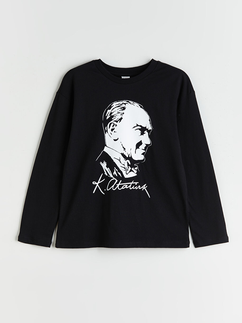 LCW Kids Crew Neck Atatürk Printed Boys' T-Shirt -W5AL47Z4-CVL
