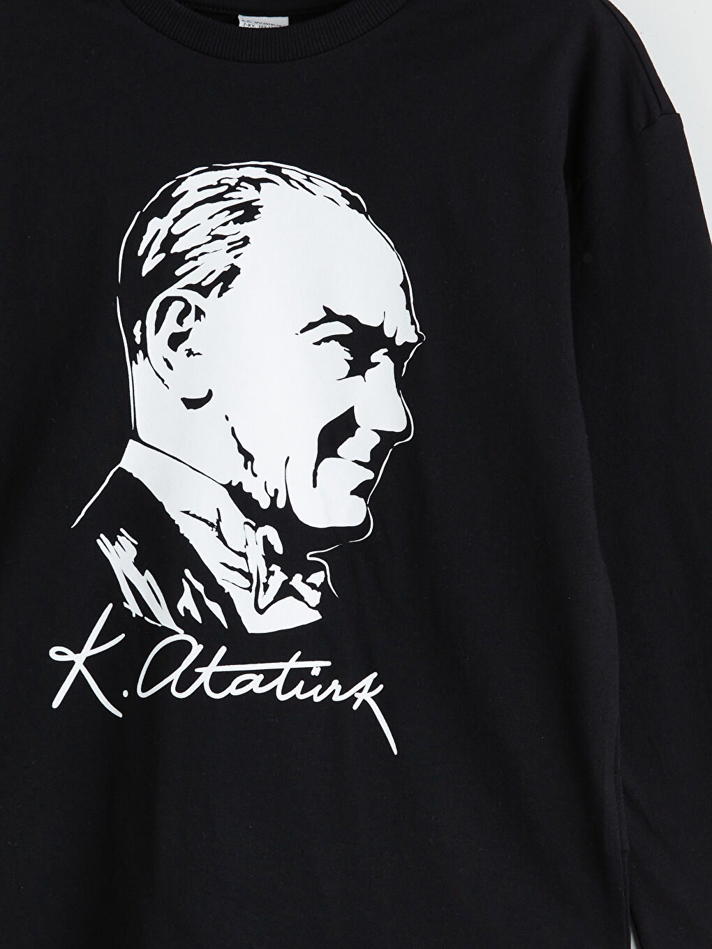 LCW Kids Crew Neck Atatürk Printed Boys' T-Shirt -W5AL47Z4-CVL