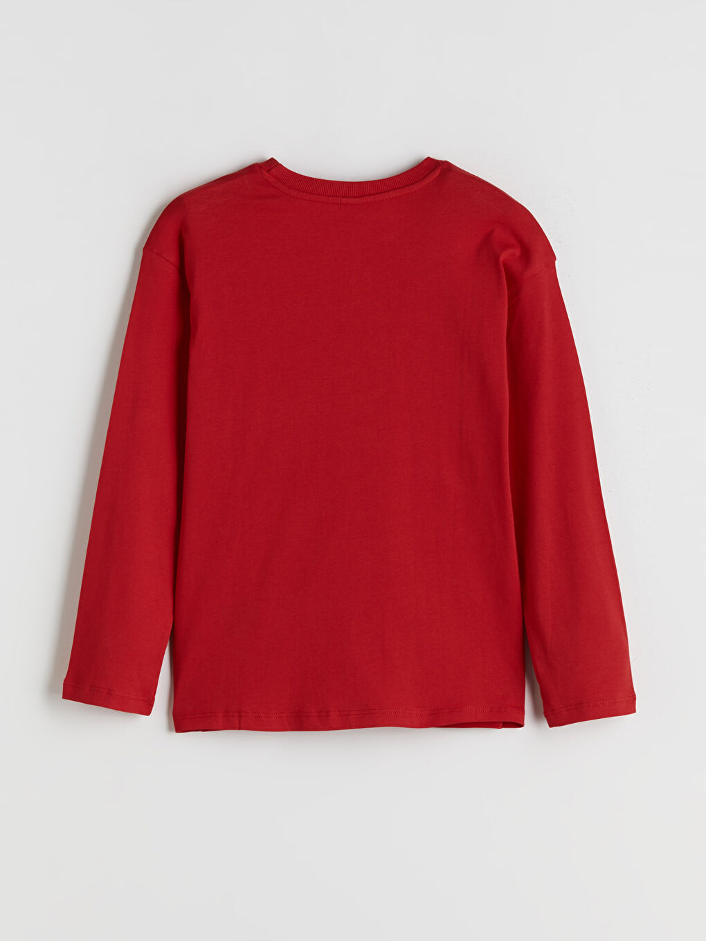 Kırmızı Bisiklet Yaka Atatürk Baskılı Erkek Çocuk Tişört-3