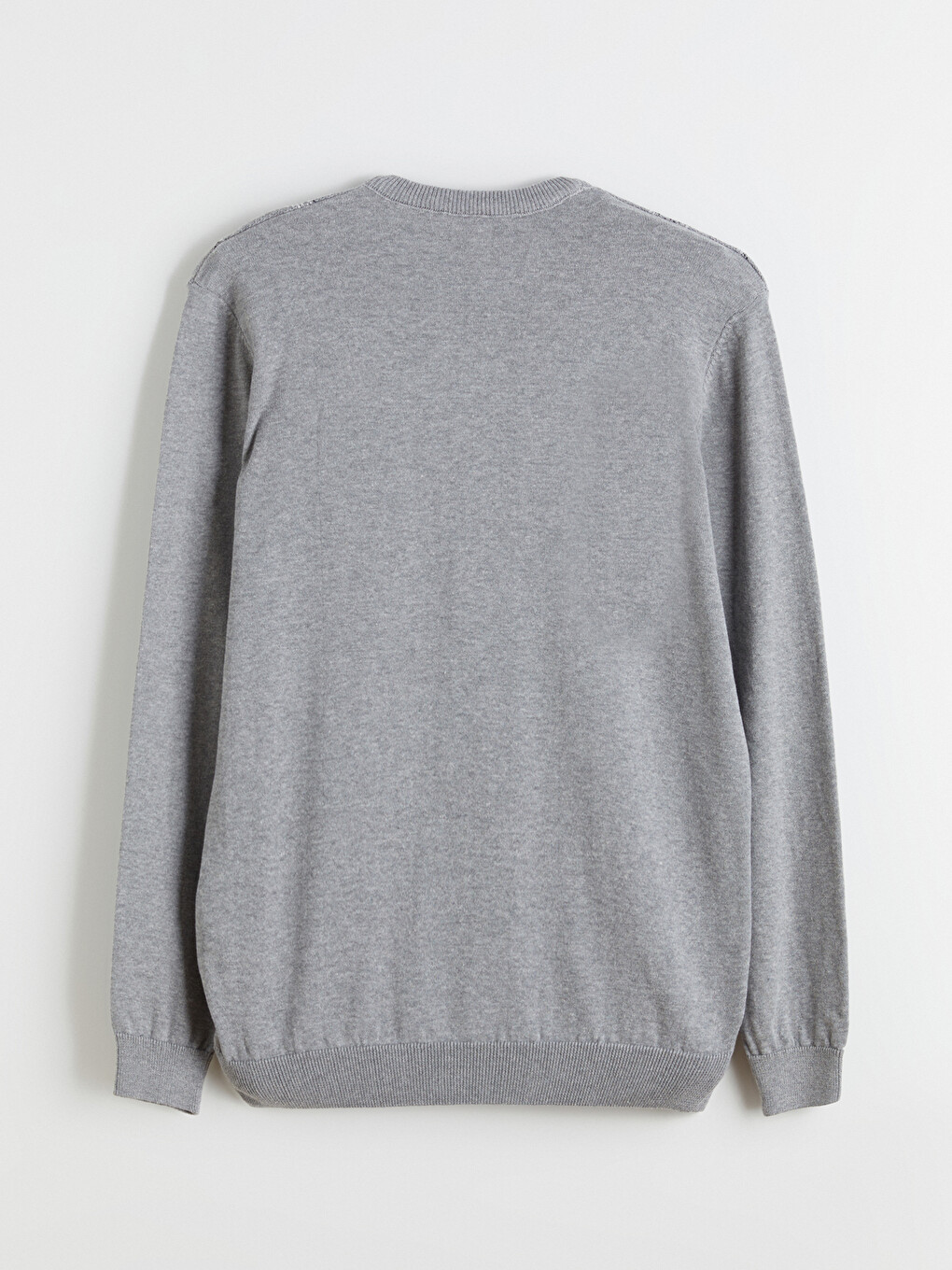 Argyle Patterned Men's Knit Sweater-5