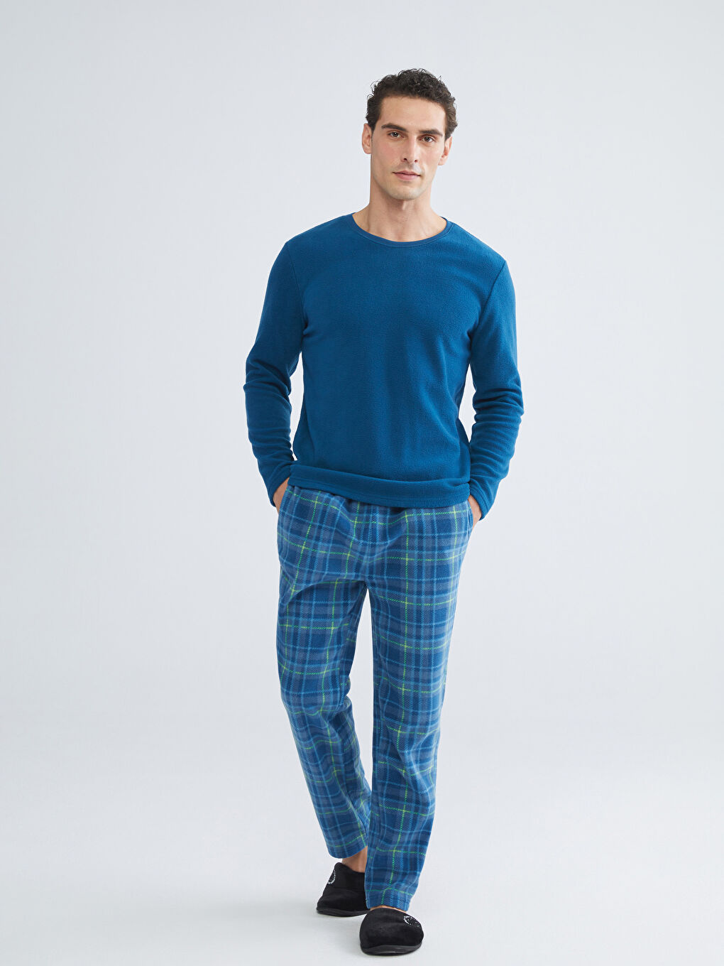 Regular Fit Men's Pyjama Set-1
