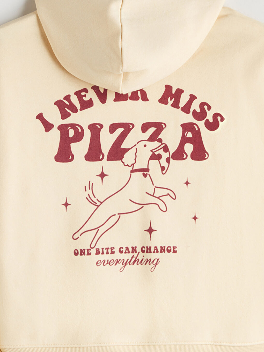 Hooded Printed Girls' Sweatshirt-4