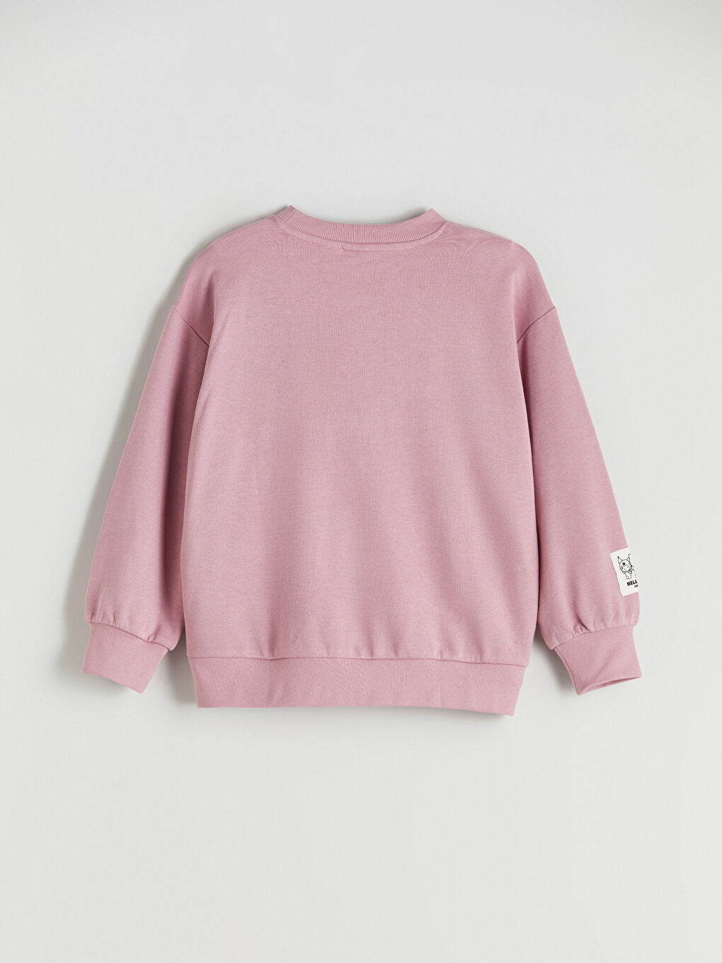 Crew Neck Hello Kitty Printed Girls' Sweatshirt-2