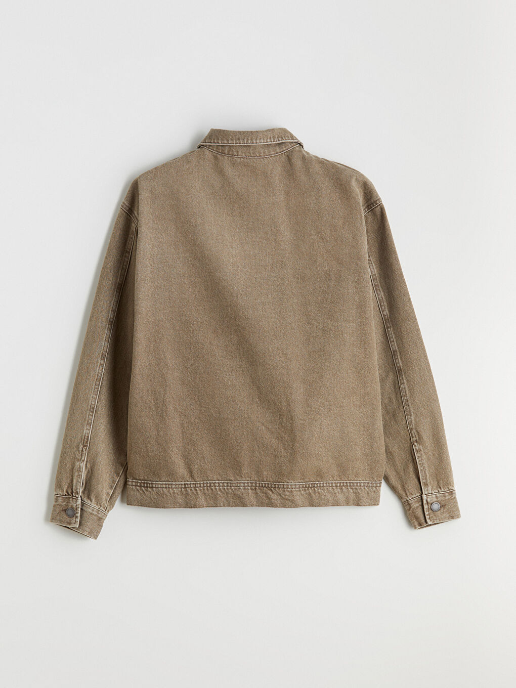 جاكيت جينز واسع للرجال-6