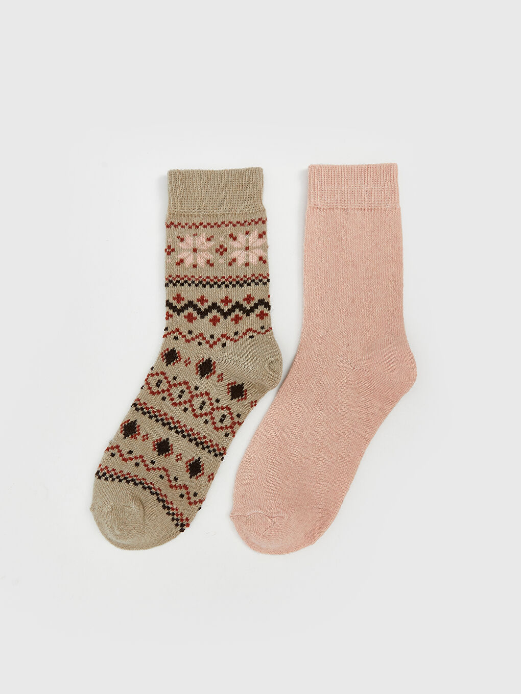 Woman BEIGE Ankle Socks