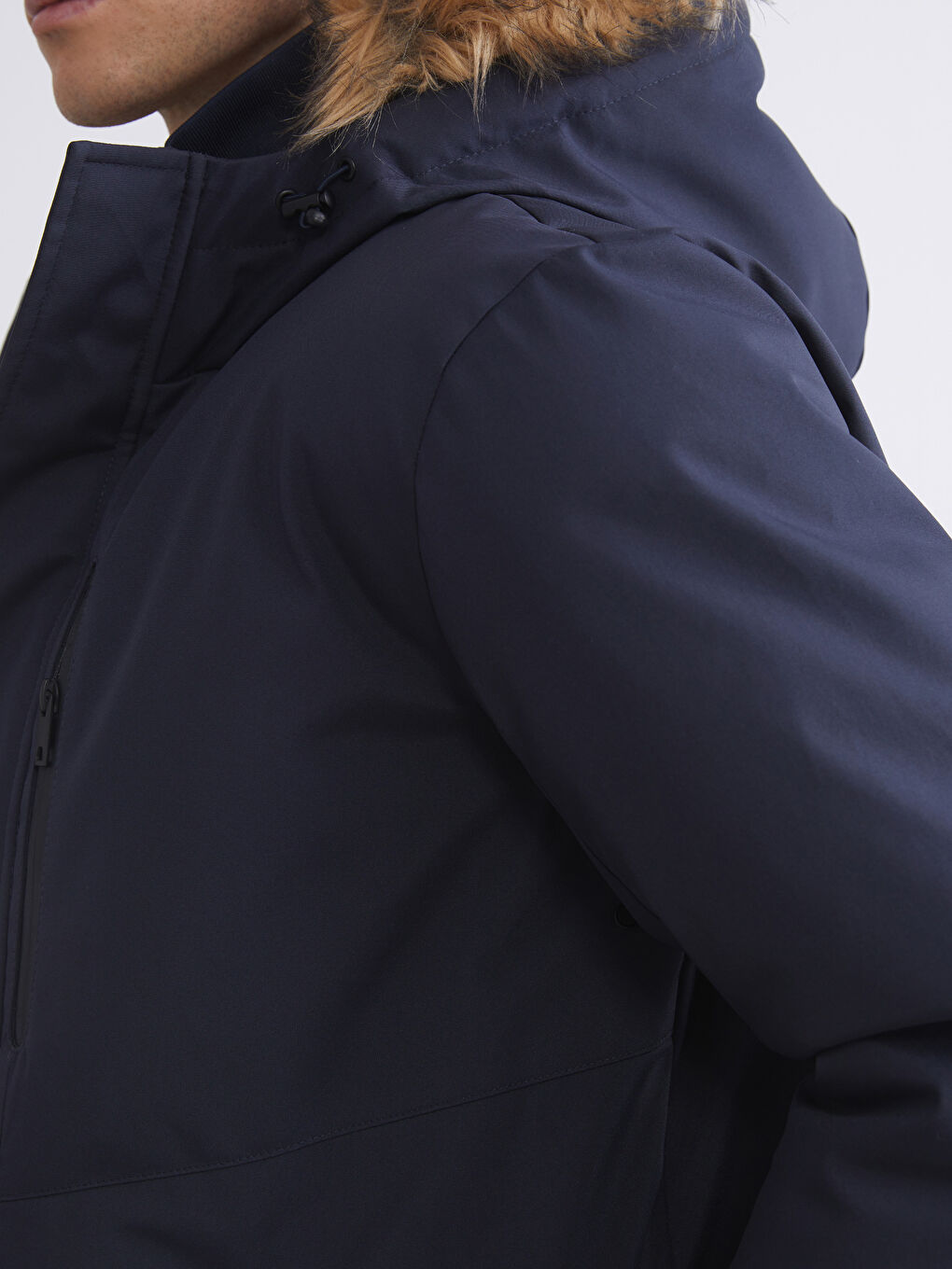 Мужская парка стандартного кроя с капюшоном-2