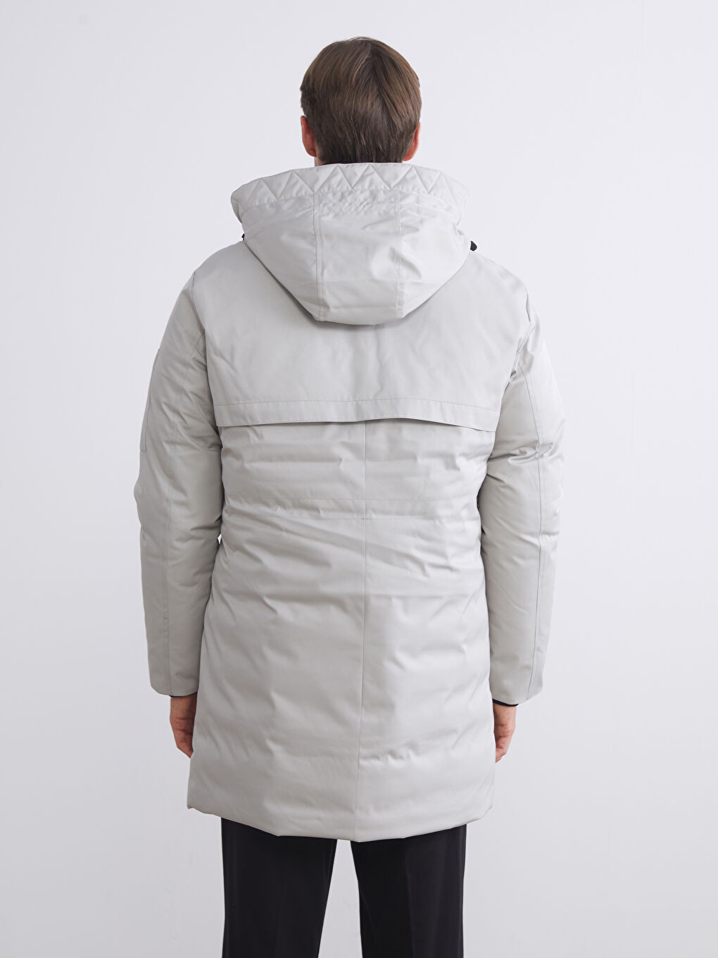 Мужская парка стандартного кроя с капюшоном-3