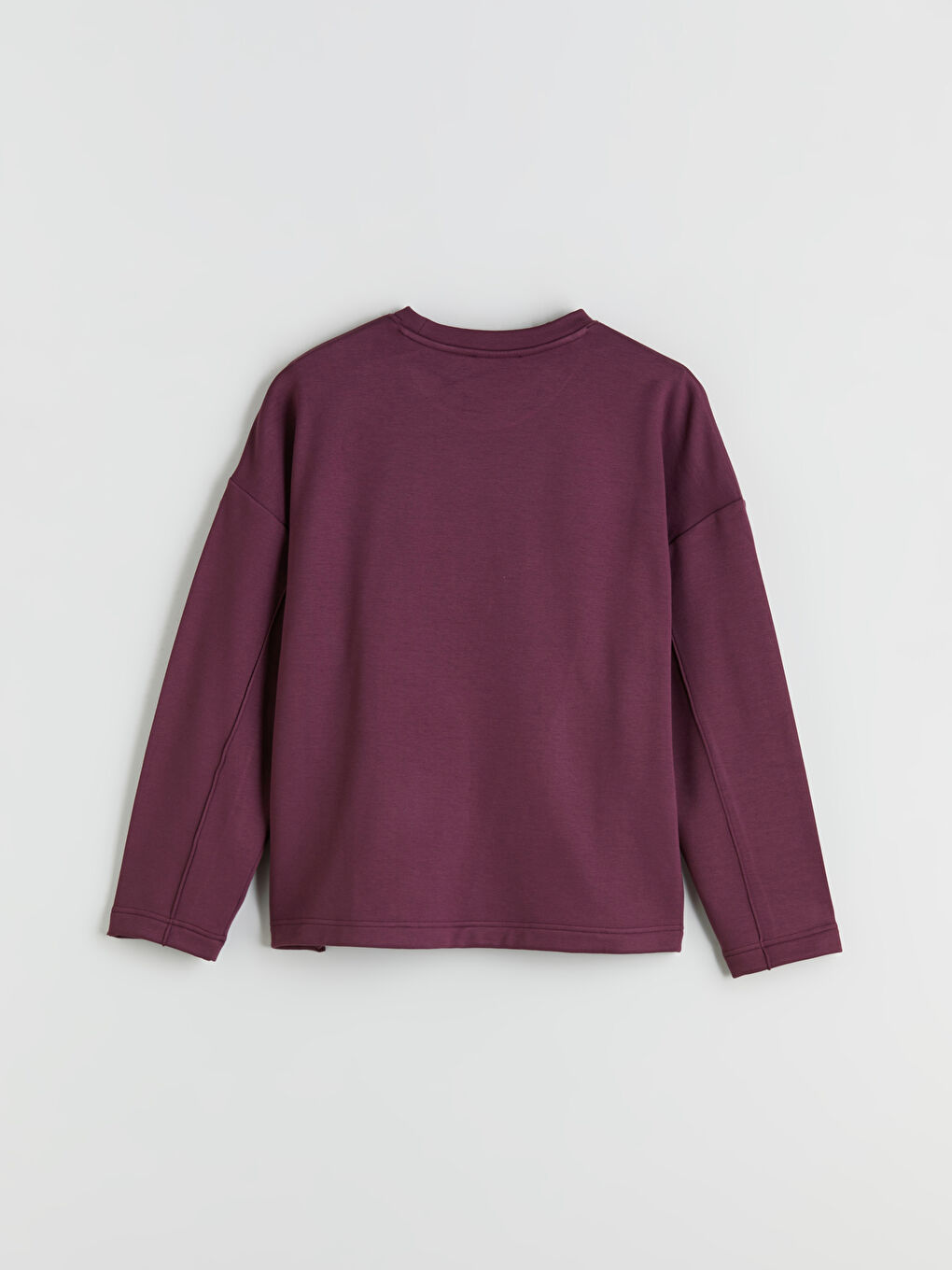 Crew Neck Oversize Women's Sweatshirt-5