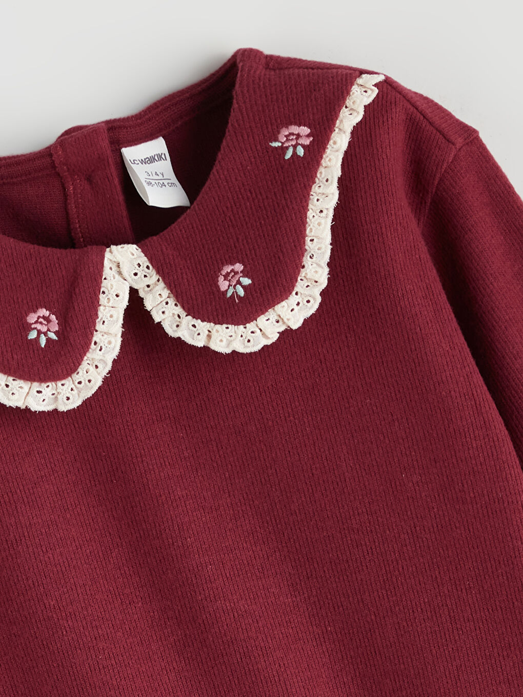 LCW Kids Girl BORDEAUX Set -W5AO53Z1-HJC