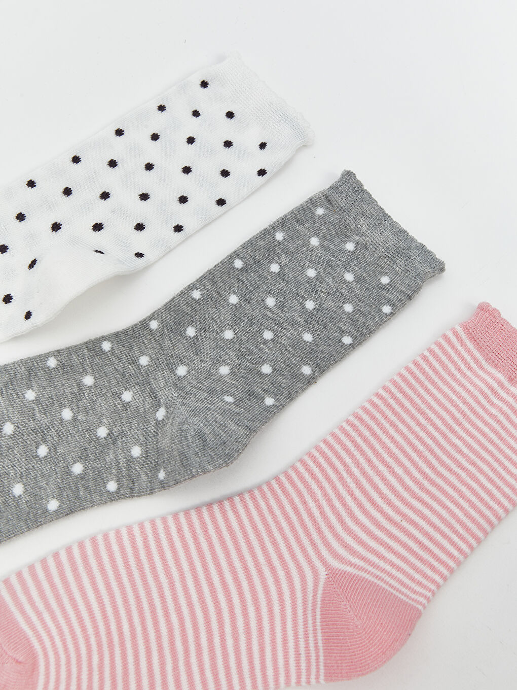 Girls' Ankle Socks 5 Pack-1