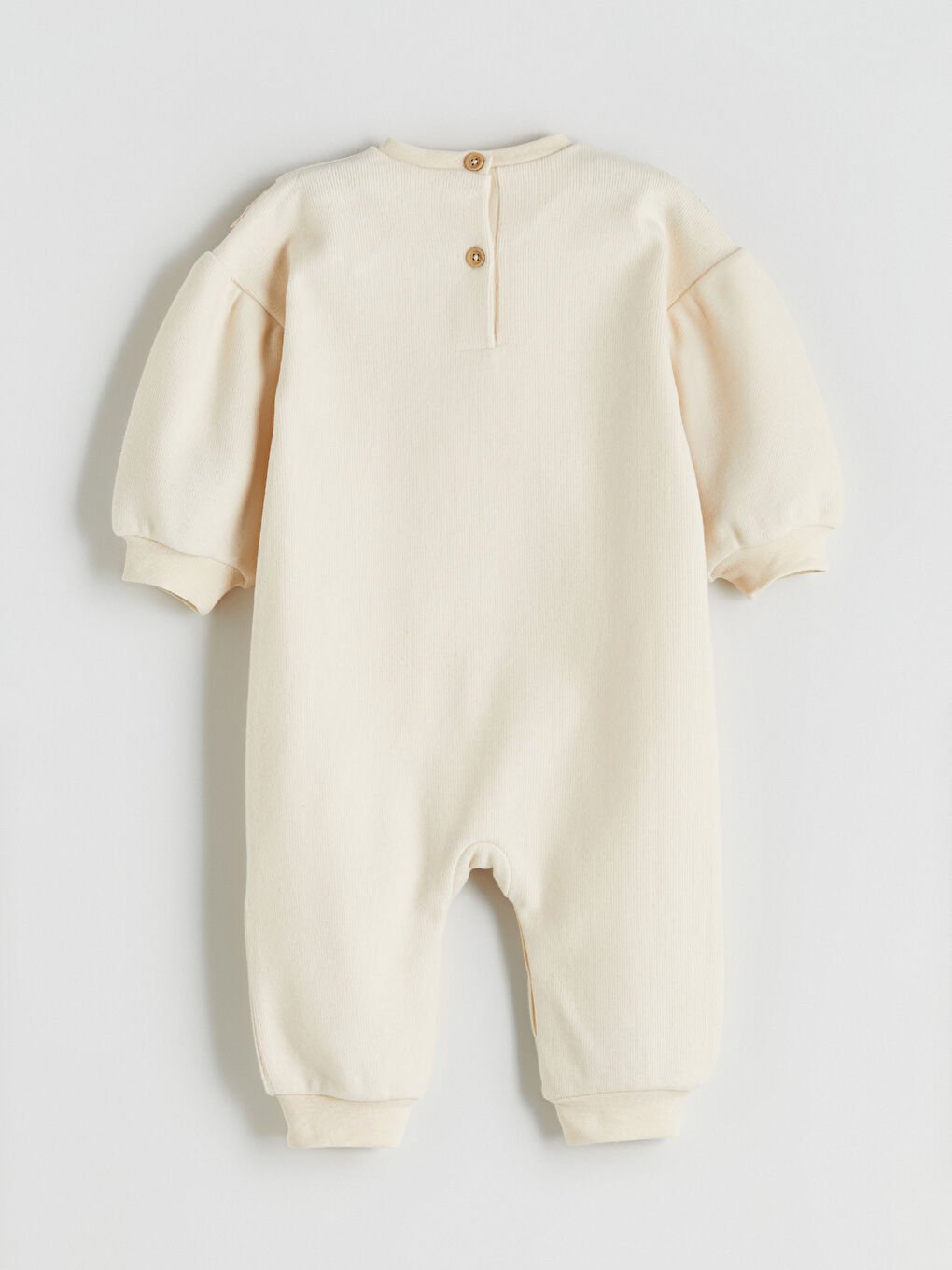 Crew Neck Floral Baby Girls' Jumpsuit-4