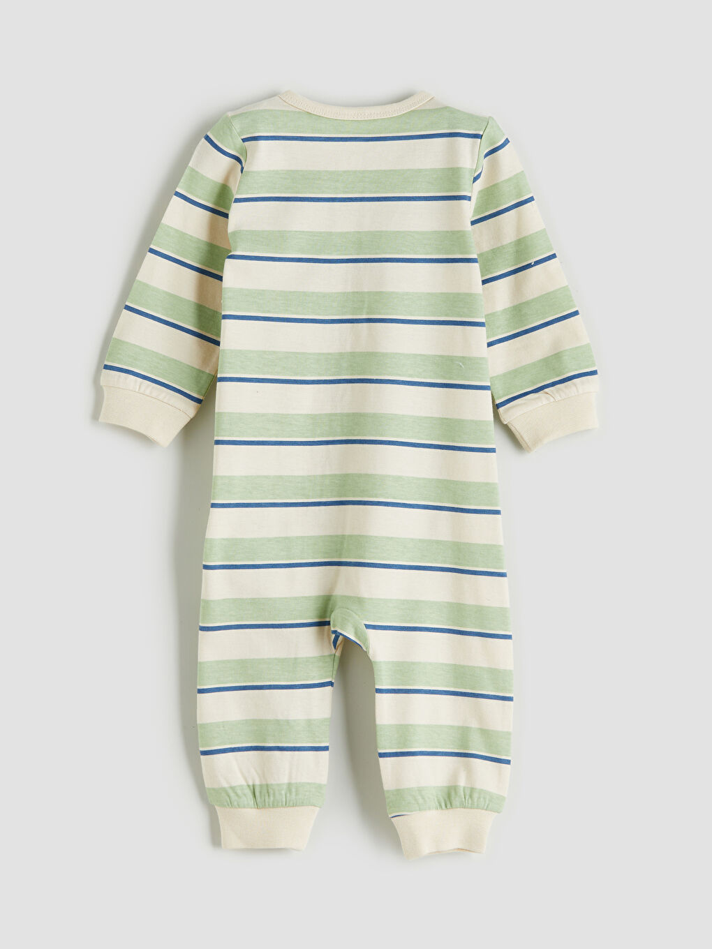 Crew Neck Long Sleeve Baby Boys Jumpsuit 2 Pack-6