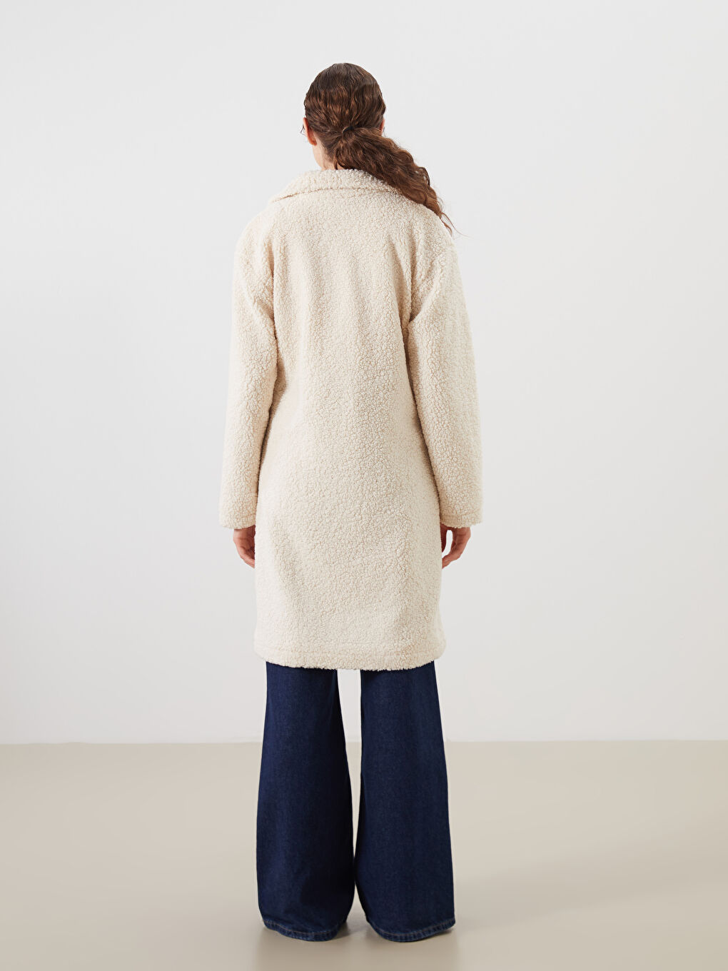 Woman BEIGE Overcoat-4