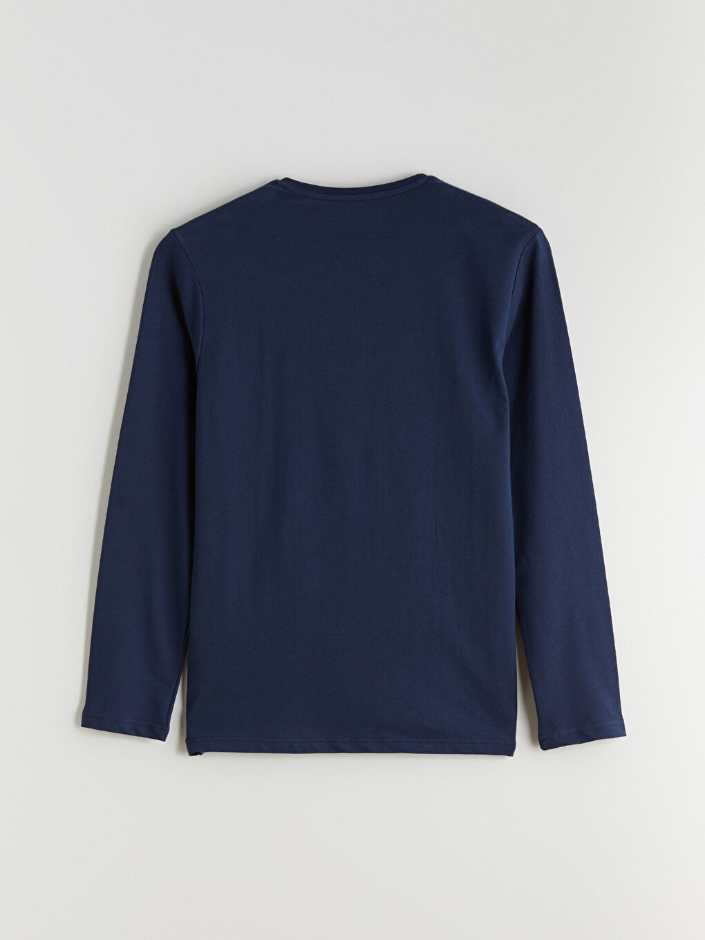 Lacivert Standart Kalıp Desenli Erkek Eşofman Takımı-6