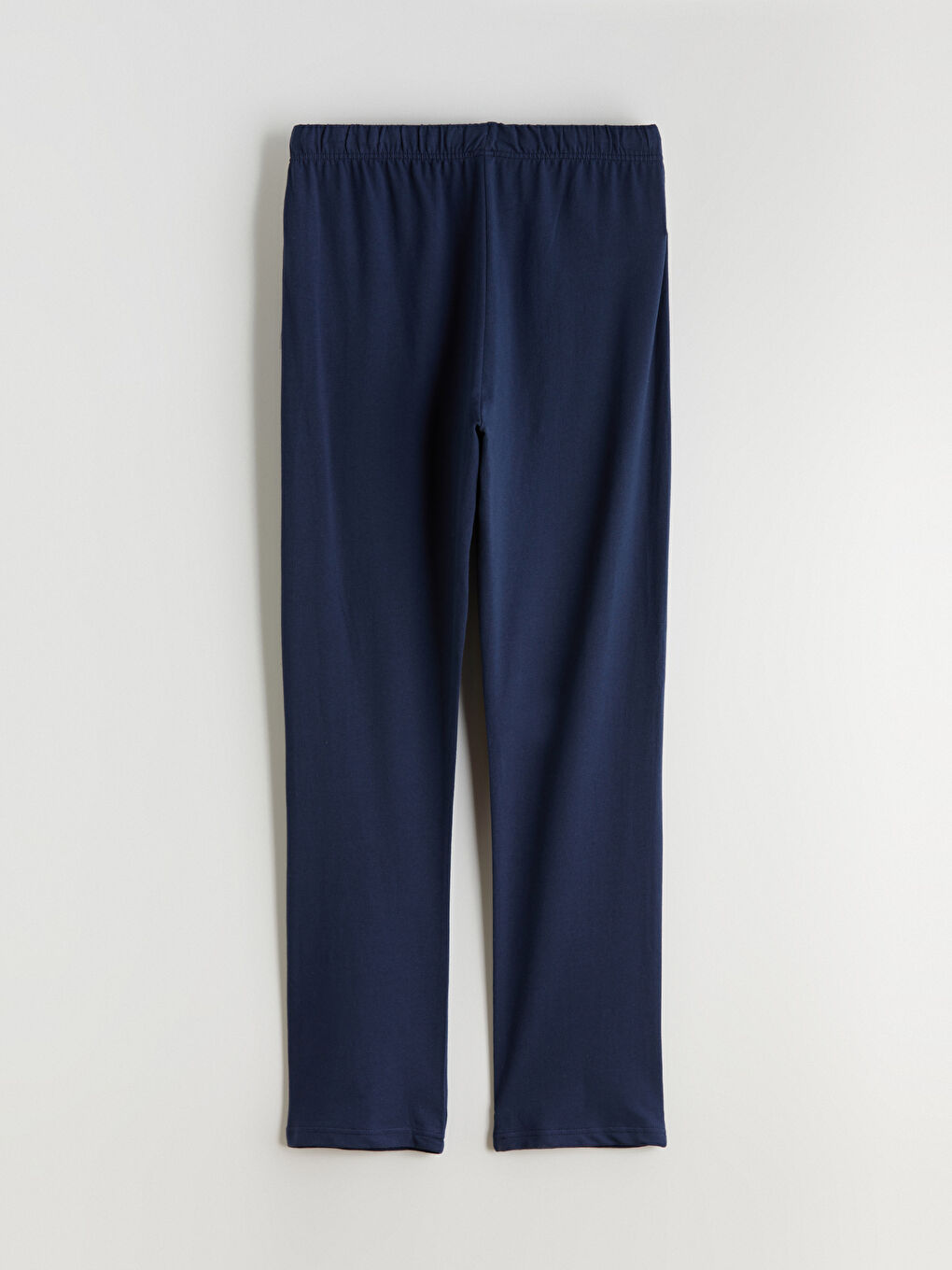 Lacivert Standart Kalıp Desenli Erkek Eşofman Takımı-8