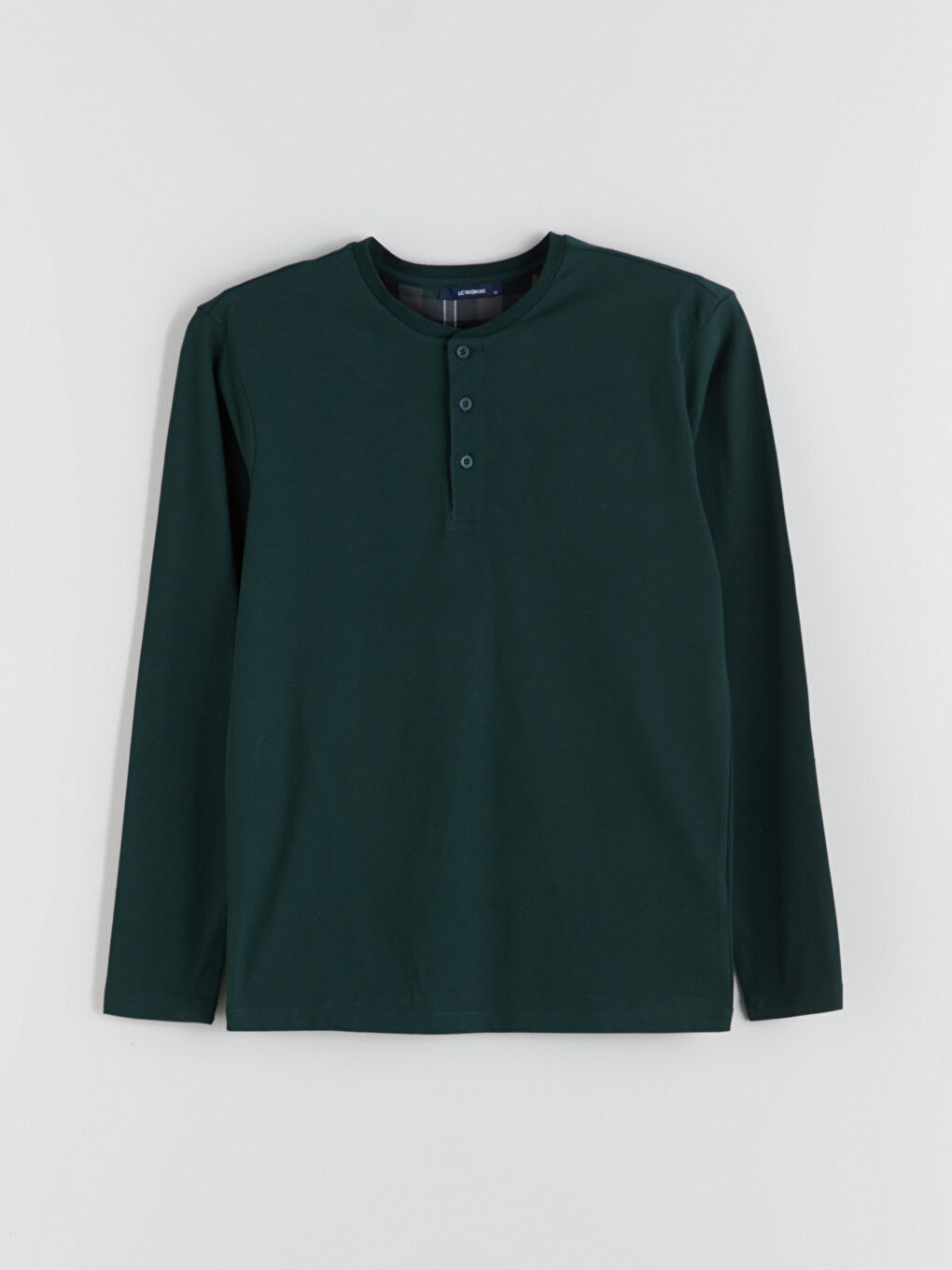 Yeşil Standart Kalıp Erkek Pijama Takımı-5