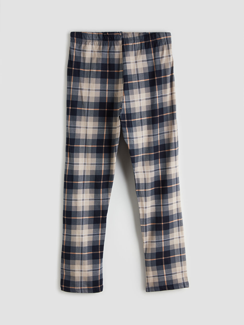 Bej Standart Kalıp Erkek Pijama Takımı-8