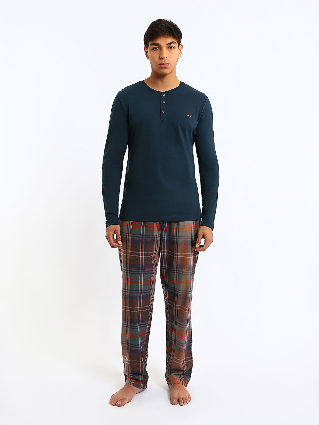 Regular Fit Men's Pyjama Set