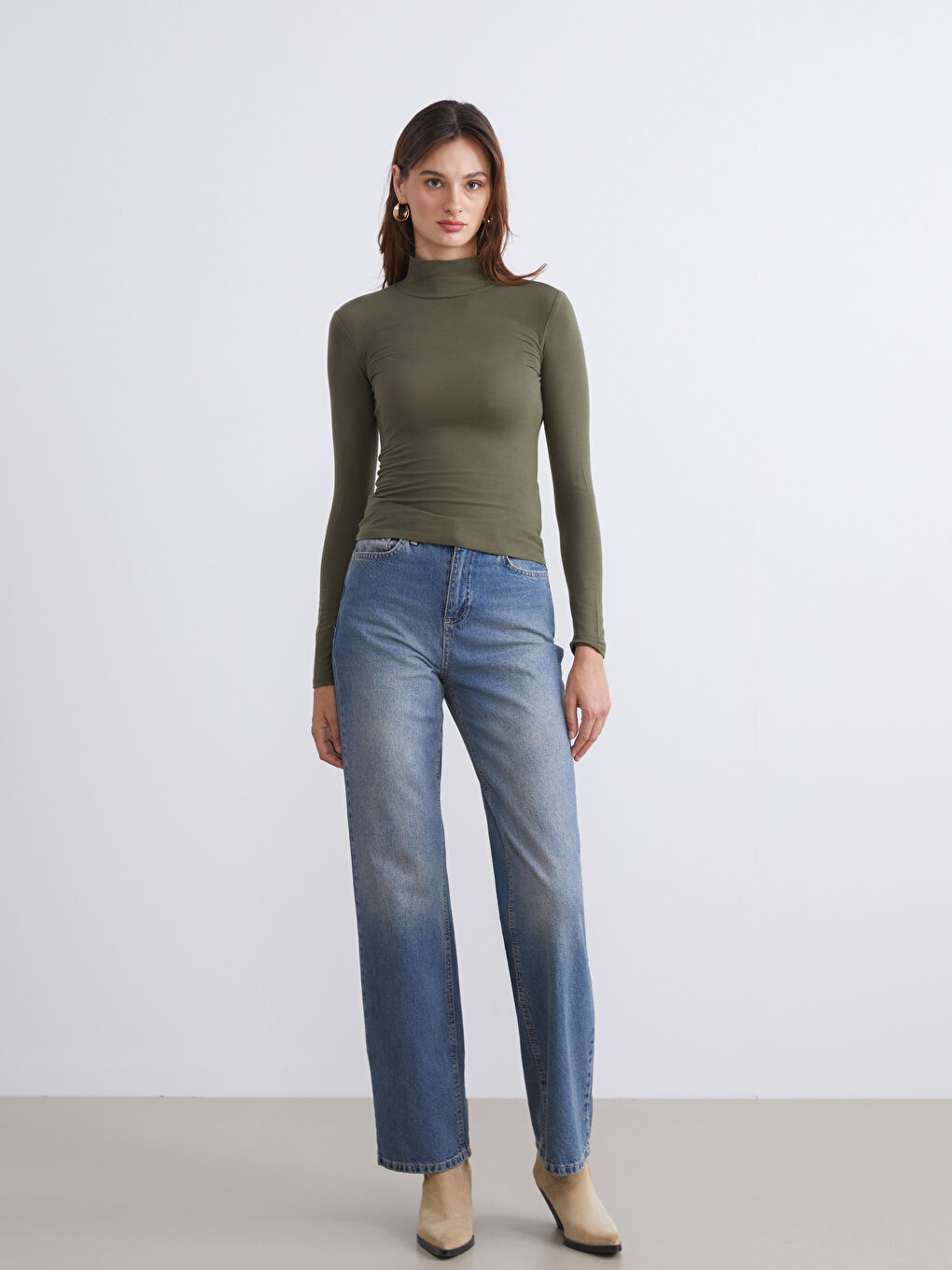 Funnel Neck Women's Body-1