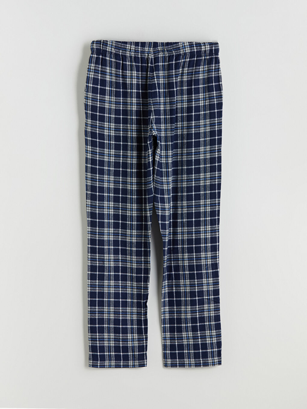 дөңгелек жағалы ерлерге арналған пижама жинағы-8