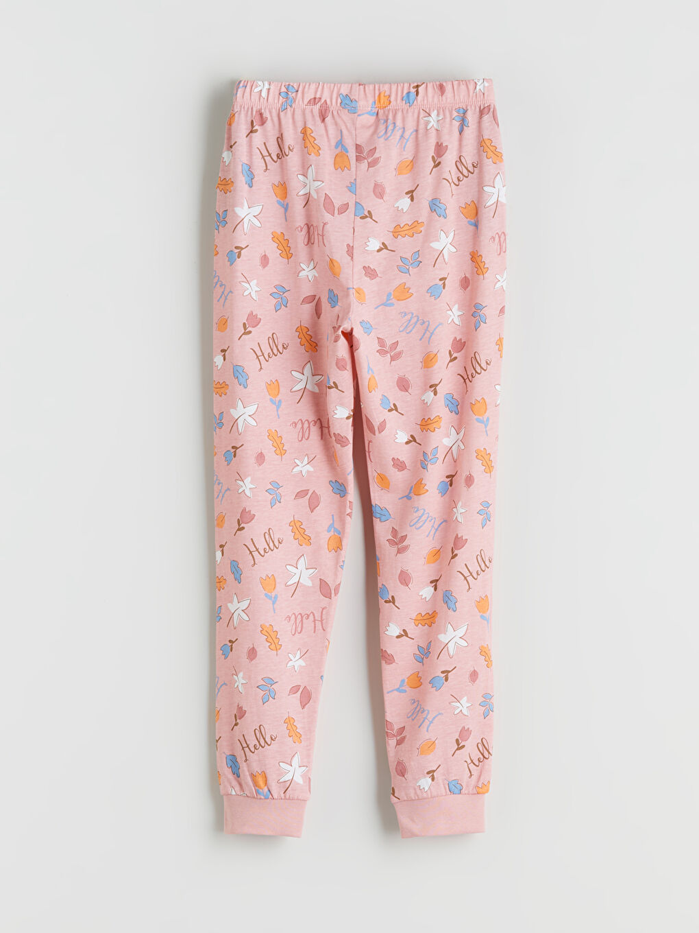 LCW Kids Crew Neck Girls' Pyjama Set -W5AQ83Z4-FES