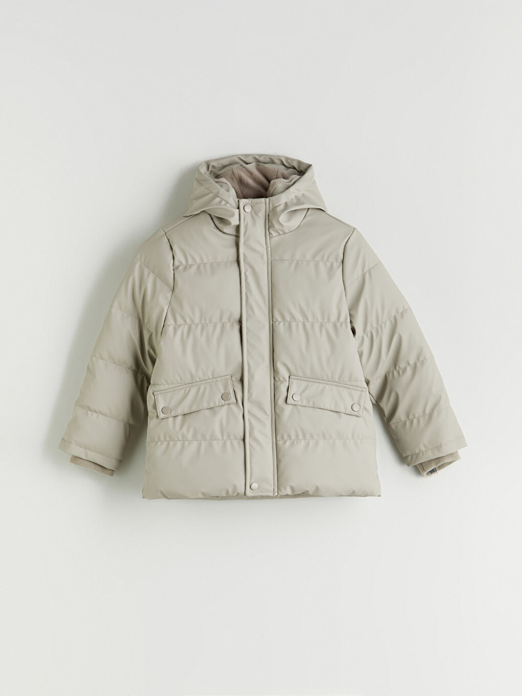 Hooded Boys' Puffer Coat