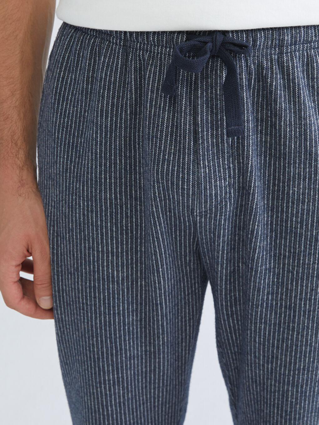 Lacivert Standart Kalıp Erkek Pijama Alt-2