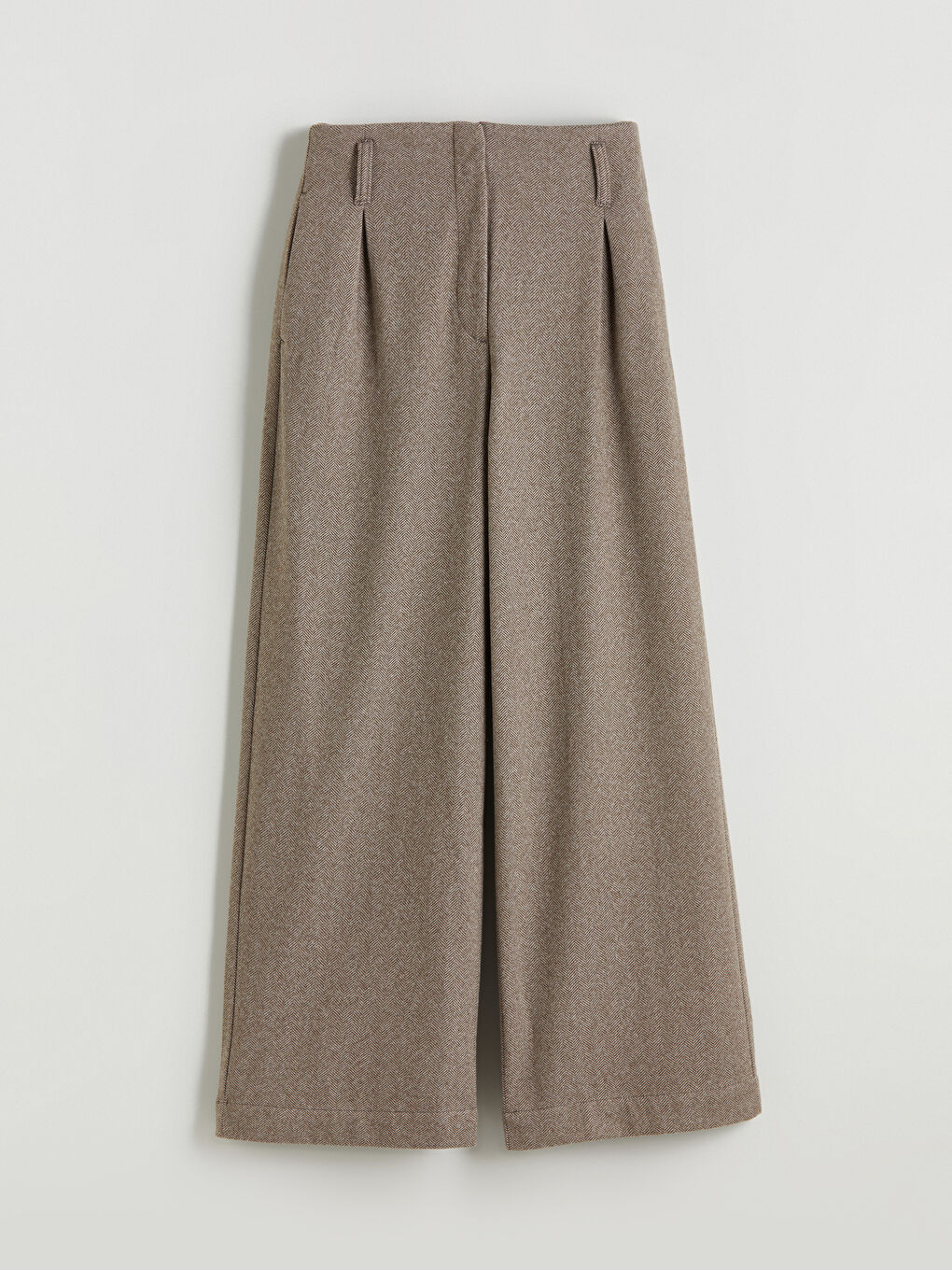 LCWAIKIKI Classic Woman BROWN Trousers -W5AR59Z8-MJD