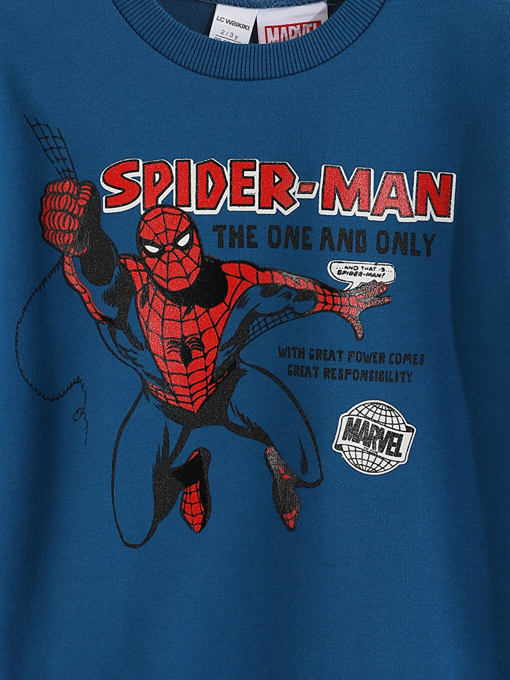 Ensemble de Survêtement pour Bébé Garçons Imprimé Spider-Man à Col Rond-5