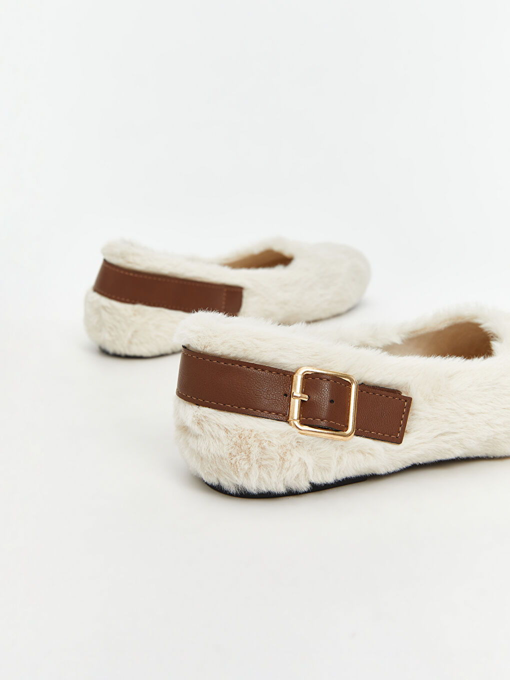 Women's Plush House Shoes-4