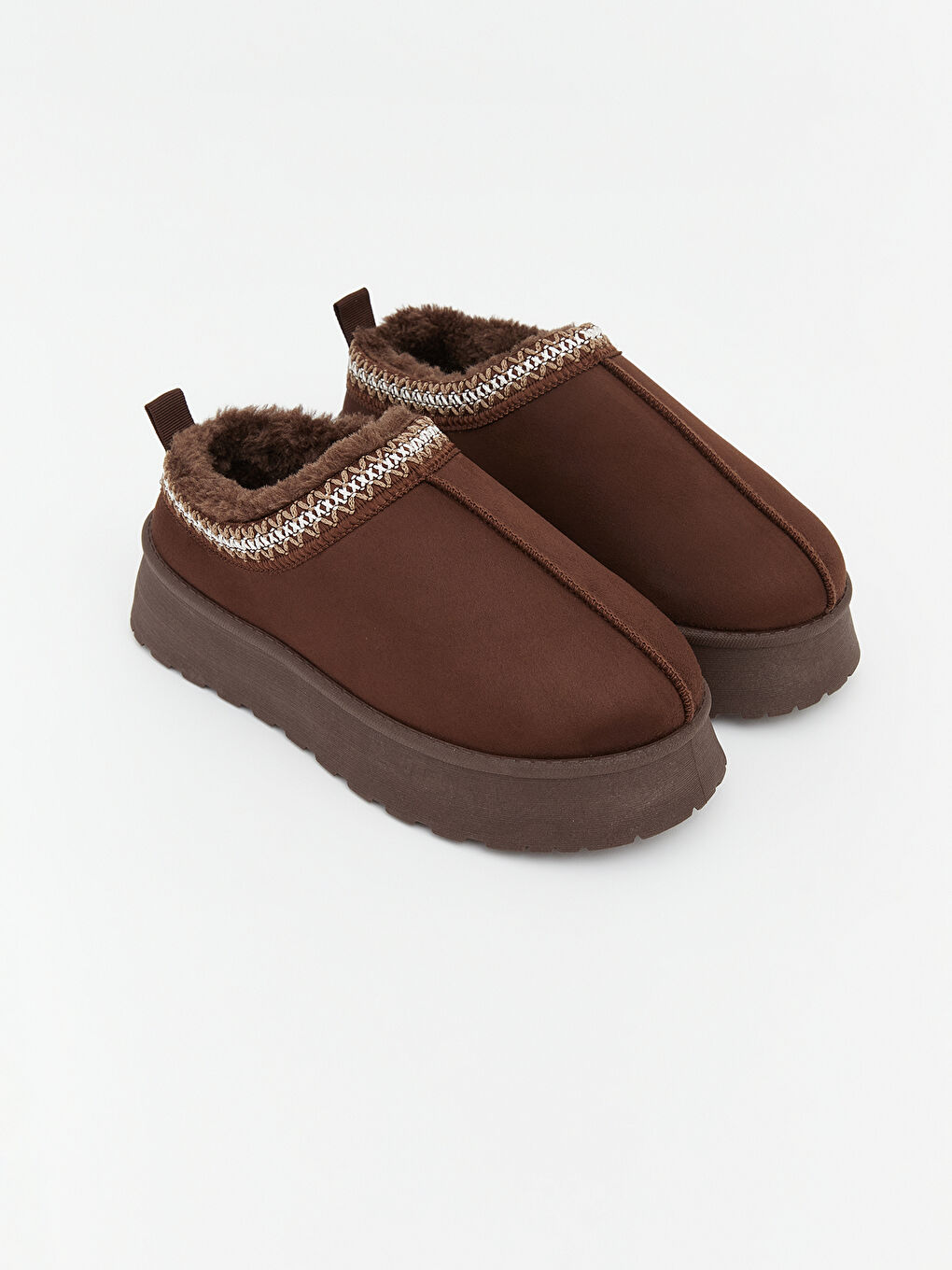 أحذية شبشب بني امرأة