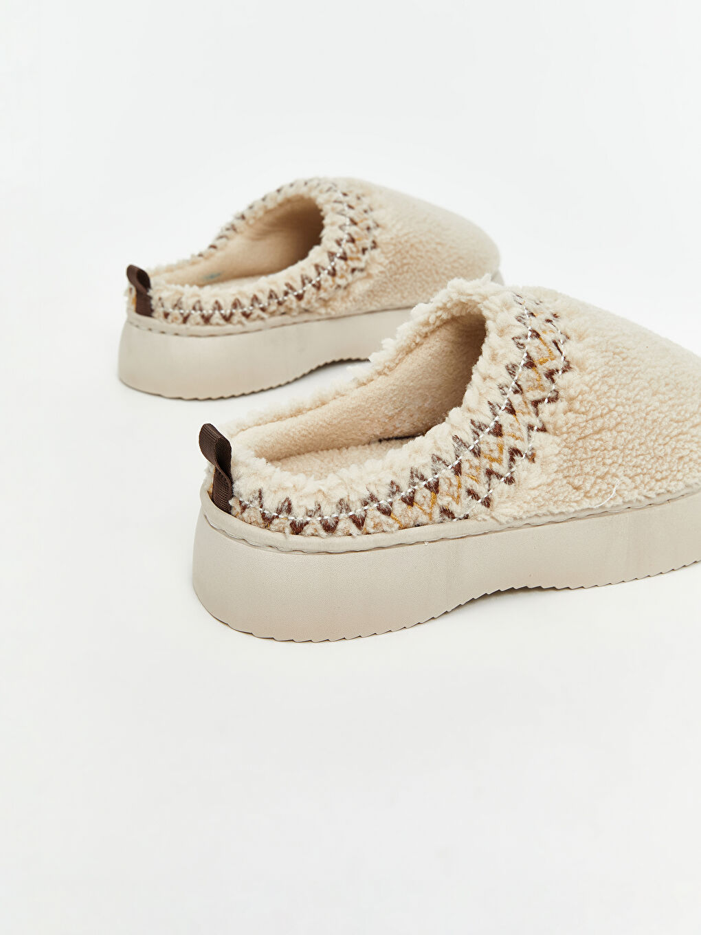 Plush Women's Home Slippers-4