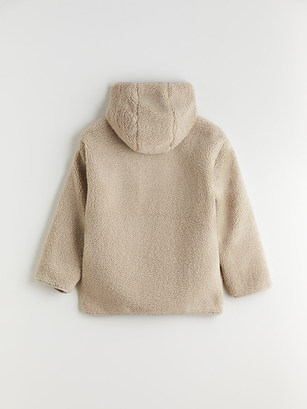 Hooded Oversize Women's Teddy Coat-6