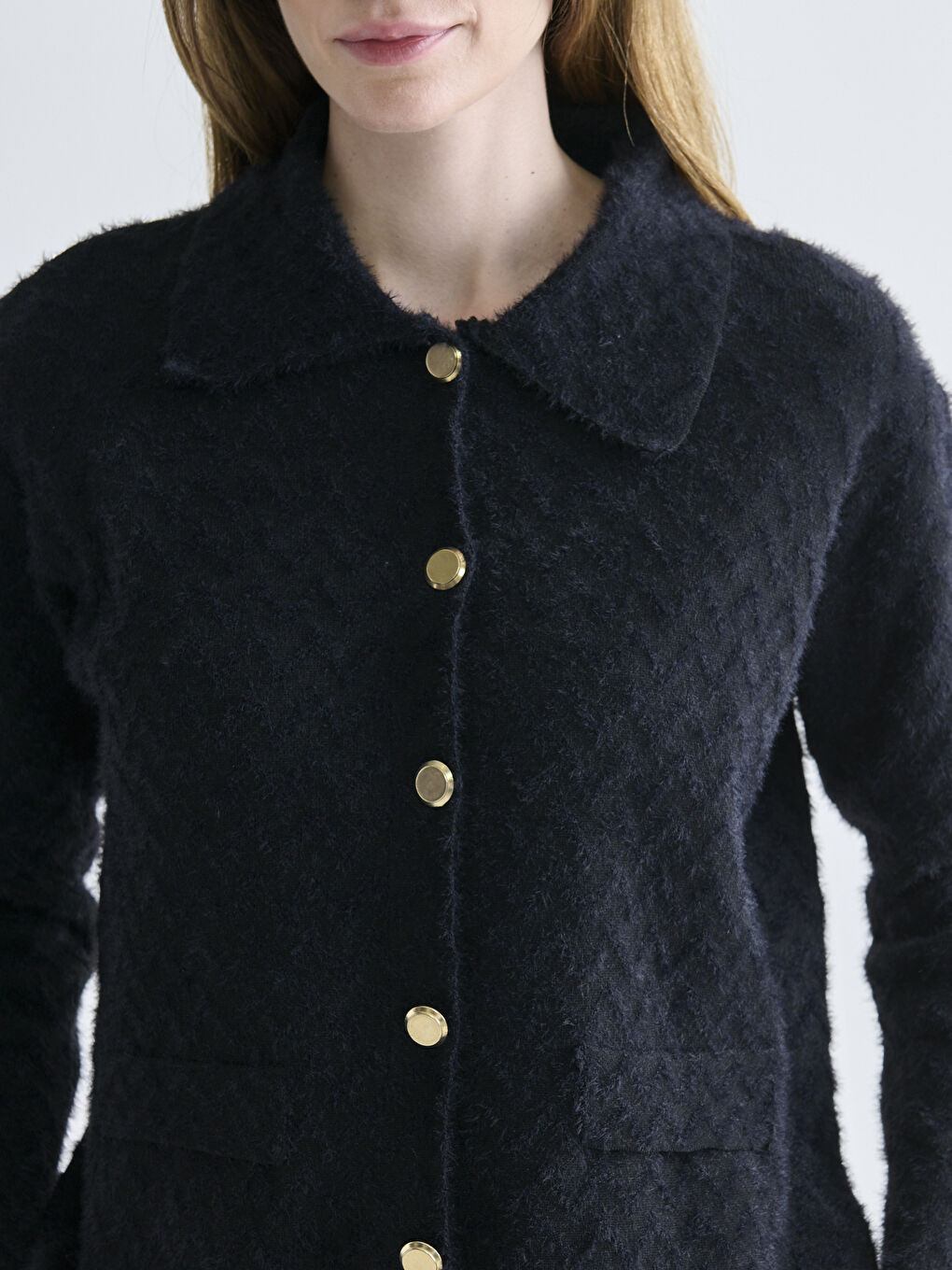 Cardigan NOIR Femme-2