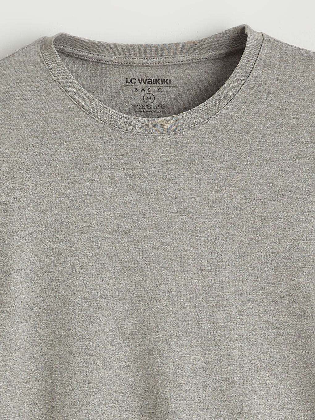 Crew Neck Long Sleeve Men's T-Shirt-5