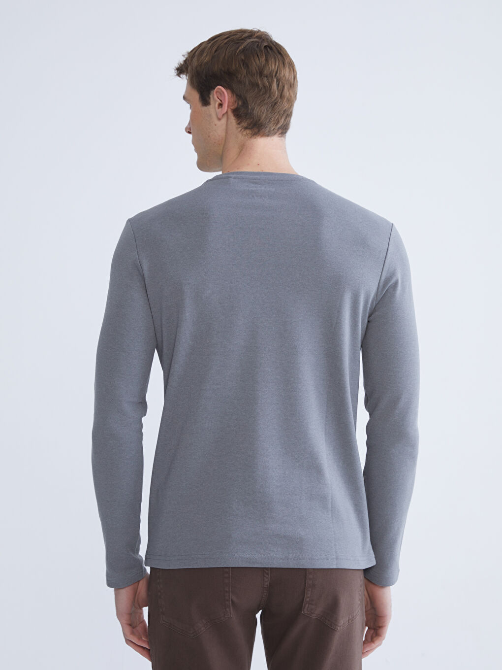 Crew Neck Men's Sweatshirt-6