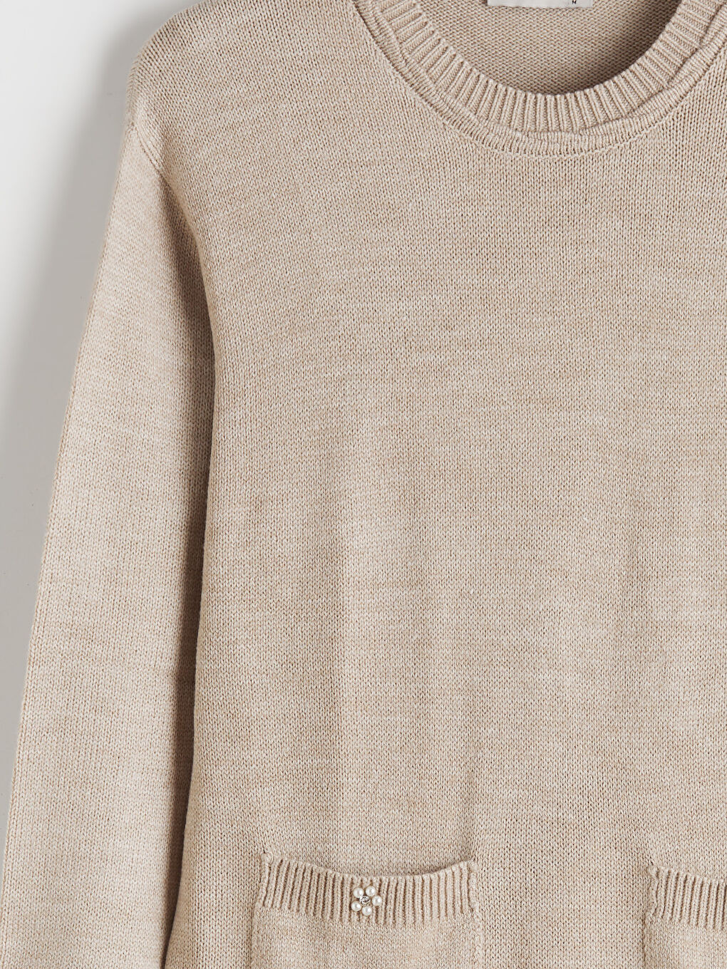 Haljina sa okruglim izrezom od trikotaže-5