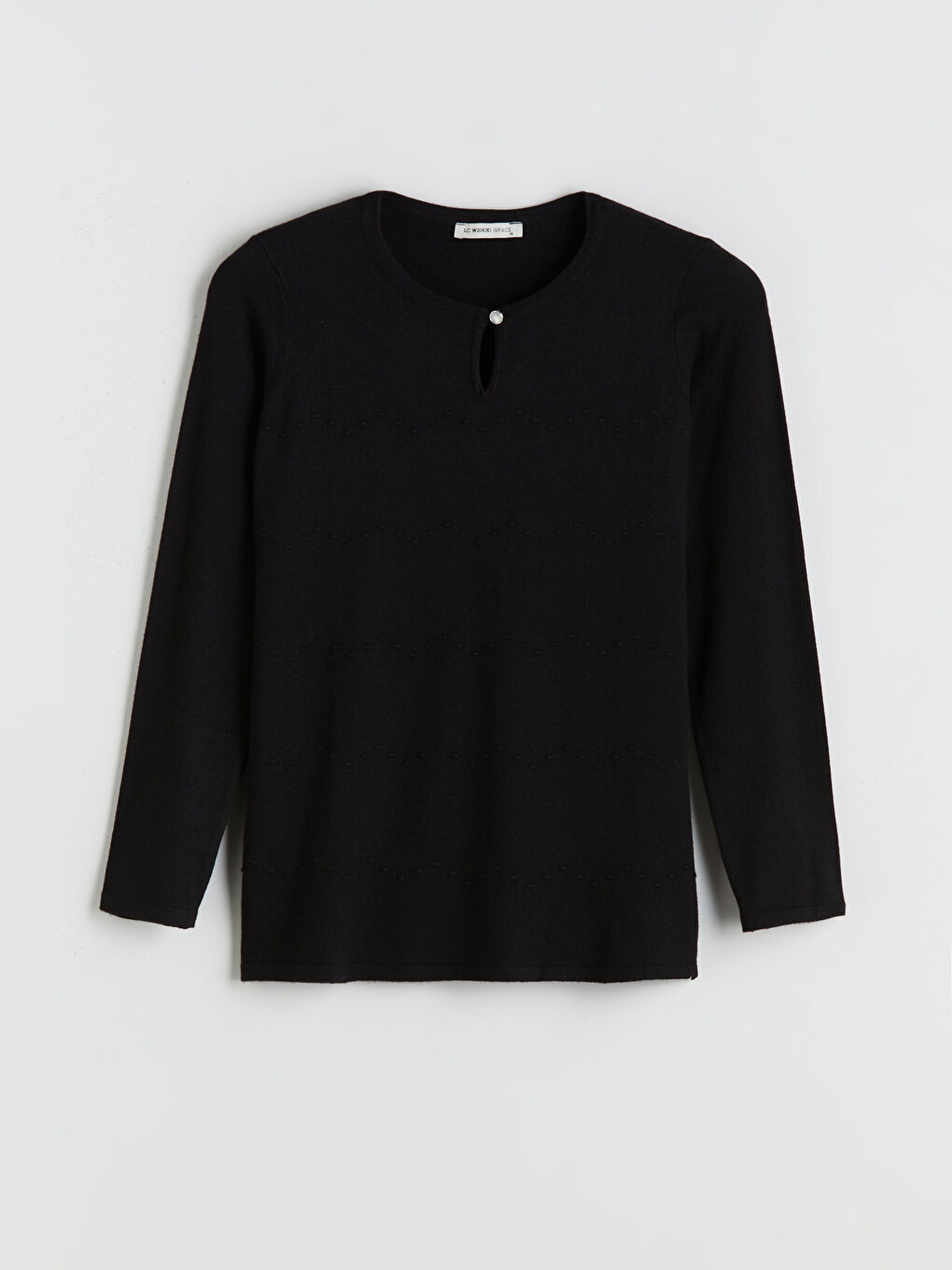 Crew Neck Women's Knitwear Sweater-4