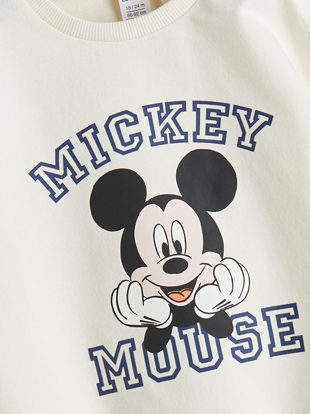 سویشێرت و پانتۆڵی تراکسوت چاپکراوی Mickey Mouse یه‌خه‌ خڕ بۆ منداڵی کوڕ ٢ تەوەر-2