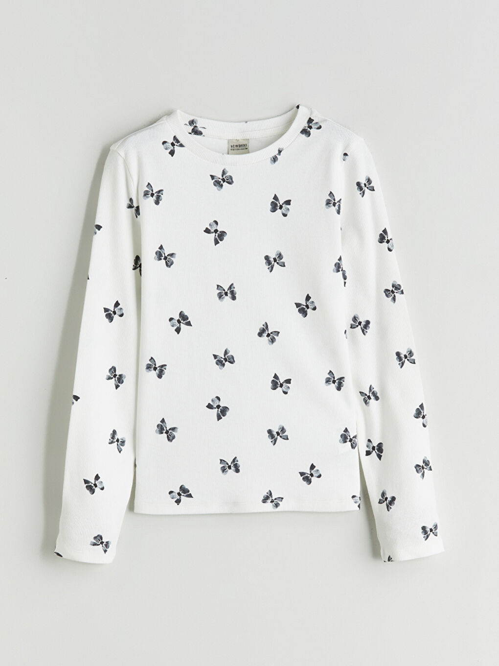 Crew Neck Girls' T-Shirt Set (2 Pieces)-4