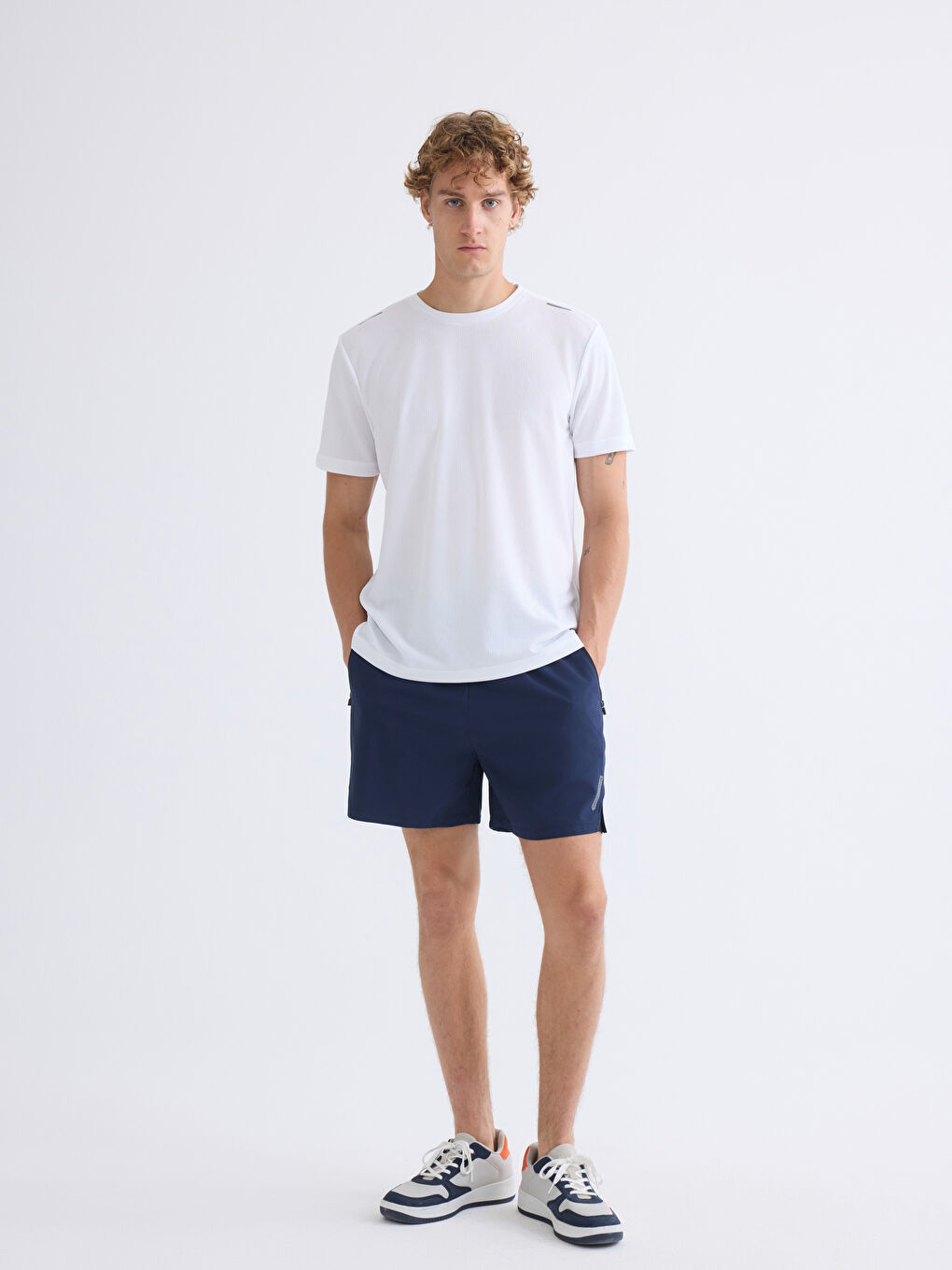 T-shirt de Sport pour Hommes à Col Rond-3