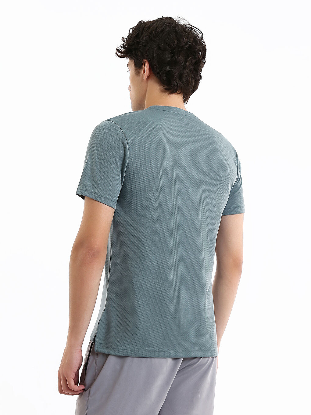 Crew Neck Men's Sports T-Shirt-8