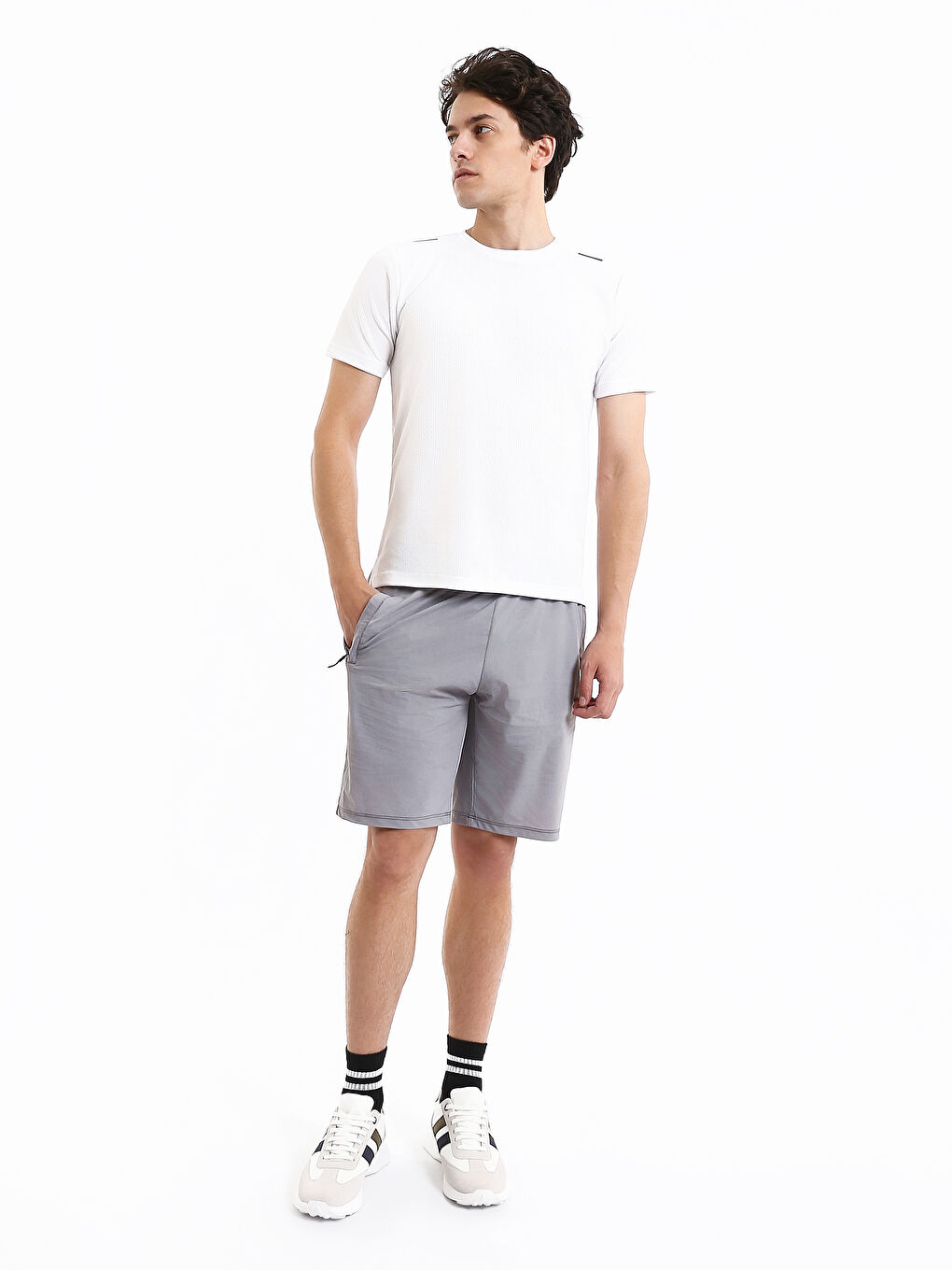 T-shirt de Sport pour Hommes à Col Rond-2
