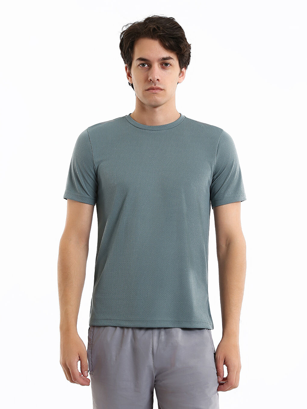 Crew Neck Men's Sports T-Shirt-1