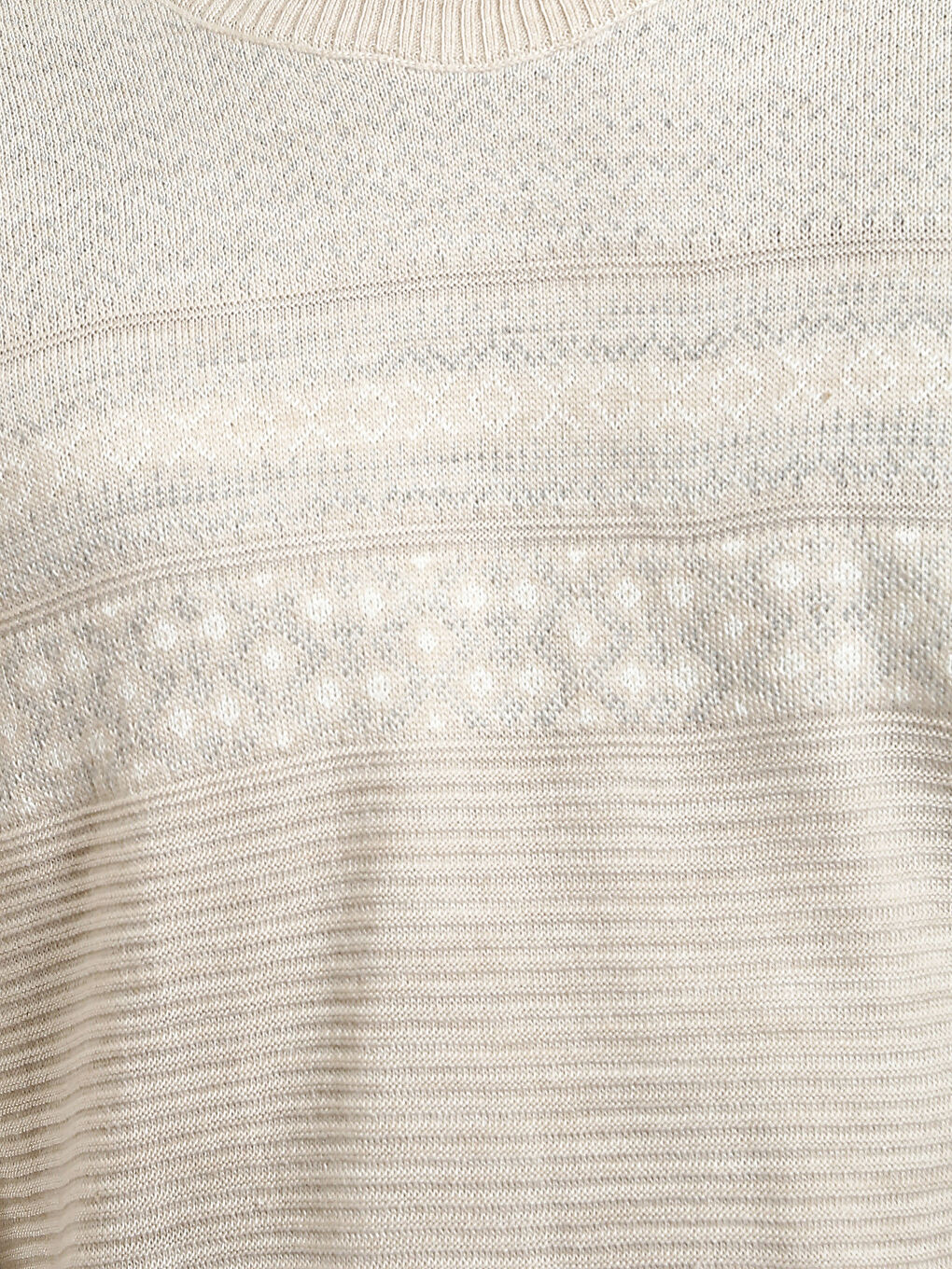 Crew Neck Long Sleeve Men's Tricot Sweater-4