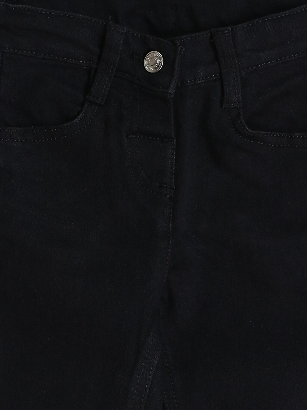 Jean Confortable à Taille Élastiquée pour Filles-2