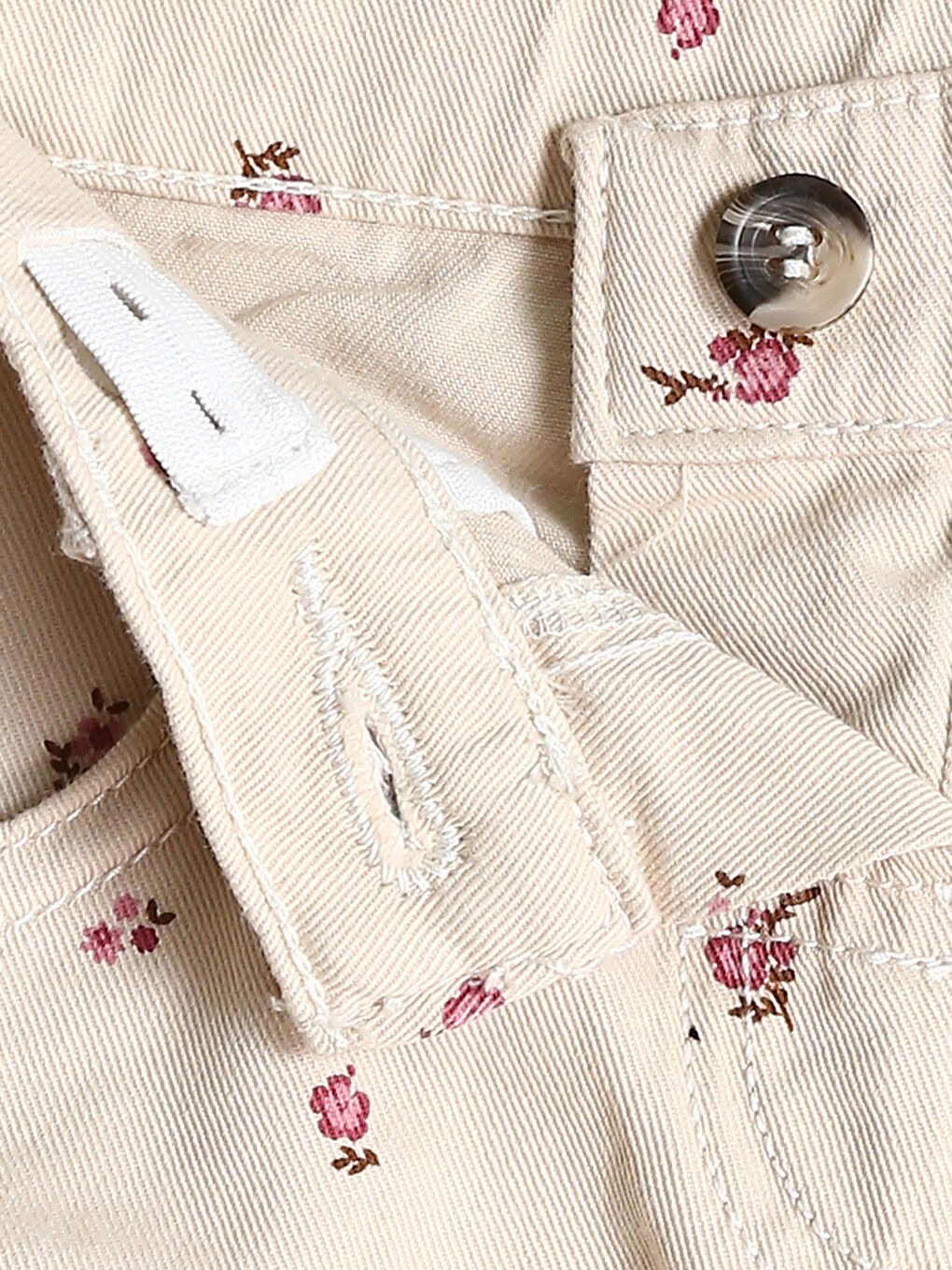 Pantalon Large à Motif Floral pour Filles-2