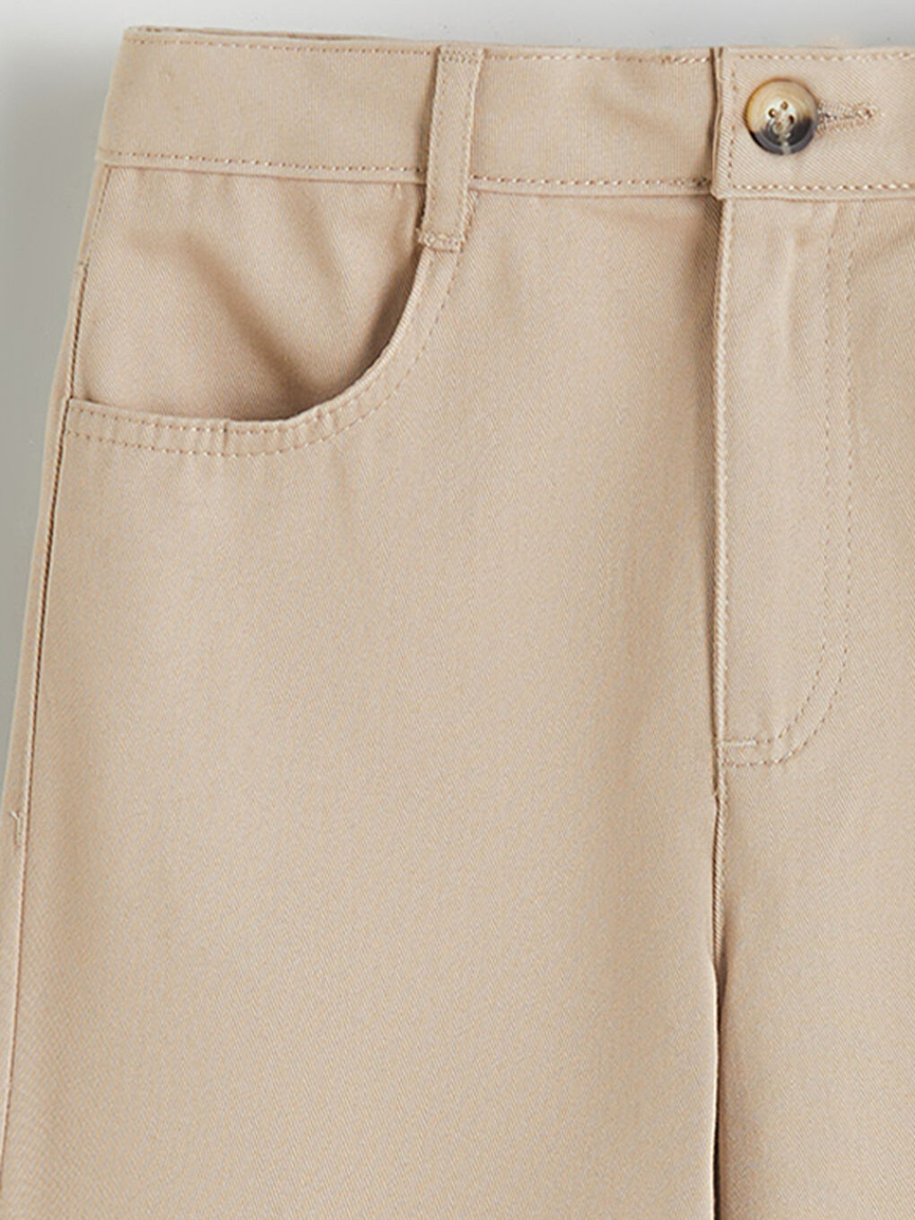 Wideleg Girl's Trousers-2