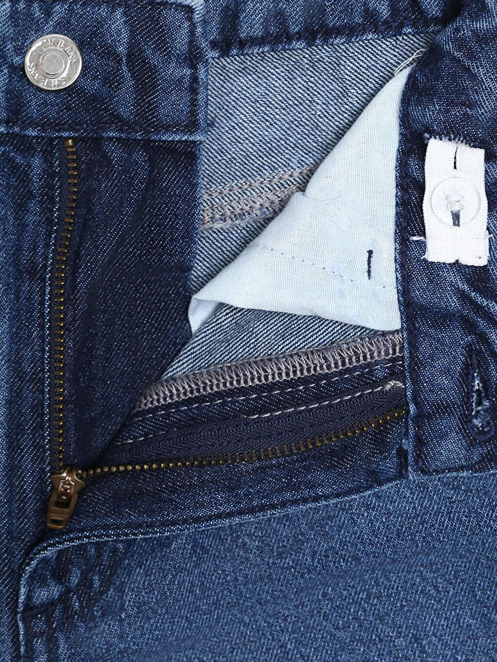 جينز بناتي واسع الأرجل-2